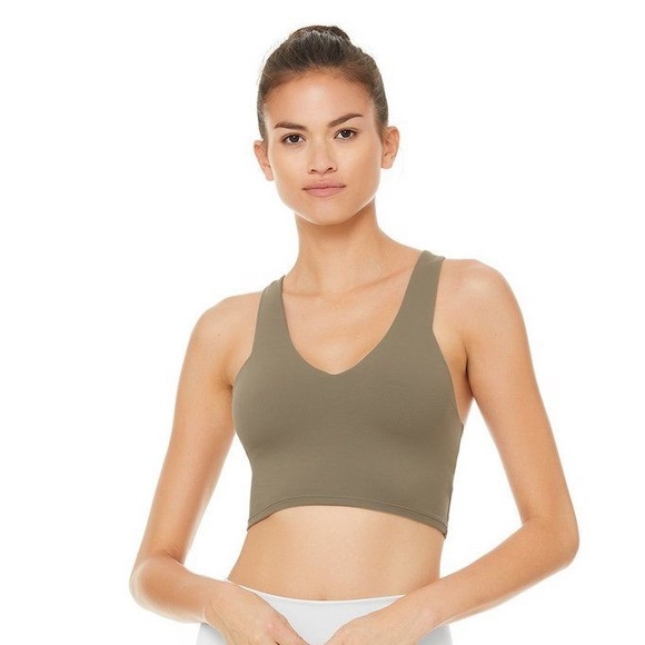 ALO Yoga Other - Alo Yoga real bra tank in Olive